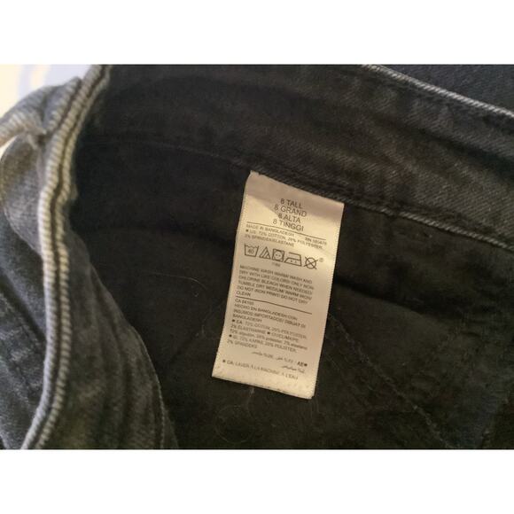 Old Navy Pop Icon Black Jeans Size 8 Tall - Gently Worn - 659 - Picture 4 of 8